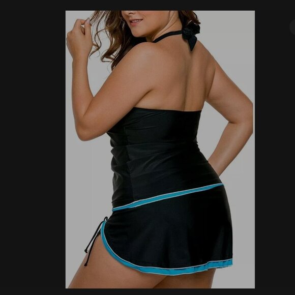 🔥3/$42 w FREE SHIPPING🔥 NWOT Swimsuit Tankini Top and Skort bottom - Picture 2 of 8